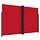 Ausziehbare Seitenmarkise 220x600 cm Rot - Bis zu 35% Rabatt