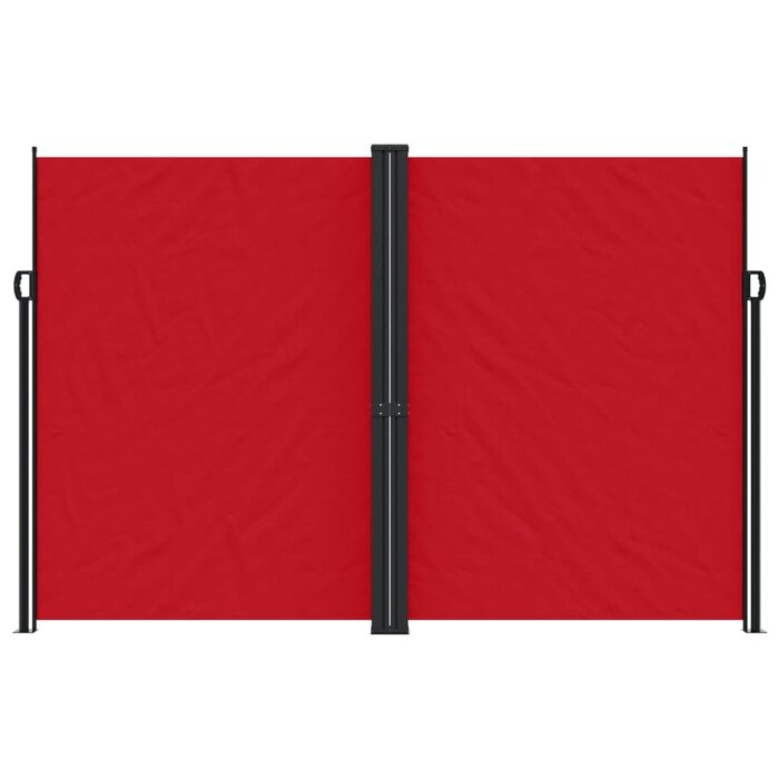 Vidaxl Ausziehbare Seitenmarkise 220x600 cm Rot - Bis zu 35% Rabatt