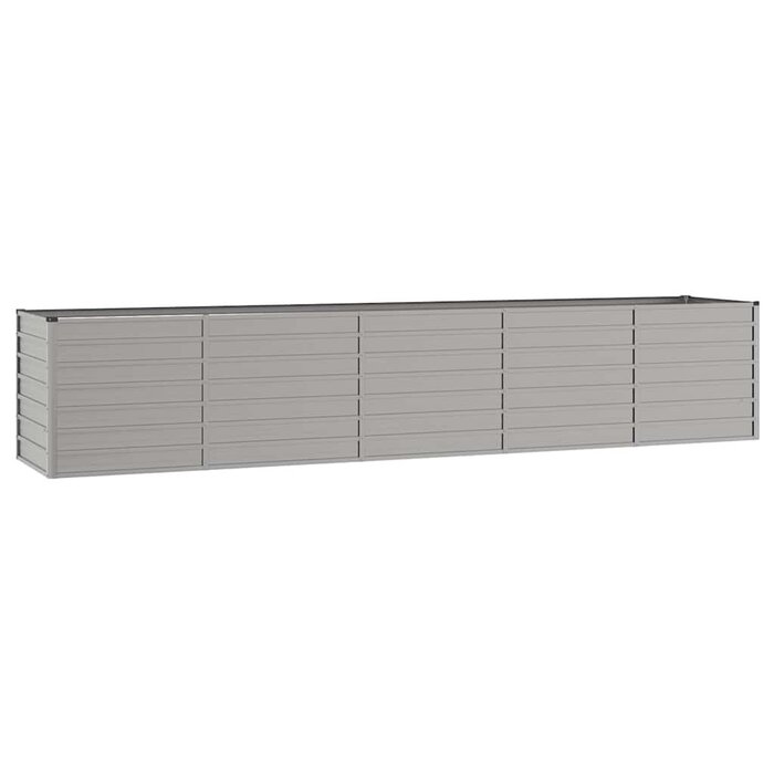Vidaxl Hochbeet aus Cortenstahl 400x80x77cm - Rostfarben - bis zu 35% Rabatt