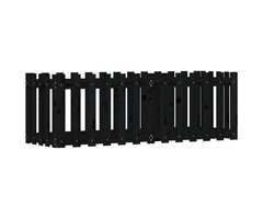 Vidaxl Hochbeet Kiefernholz Schwarz 150x50x50cm - Jetzt bis zu 39% Rabatt