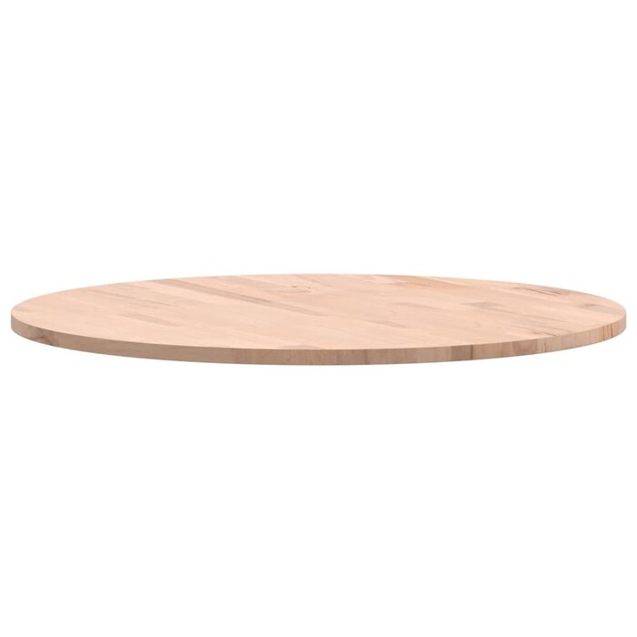 Vidaxl Massive Buchenholz-Tischplatte Ø 60 cm | Sparen Sie bis zu 33% im Outlet