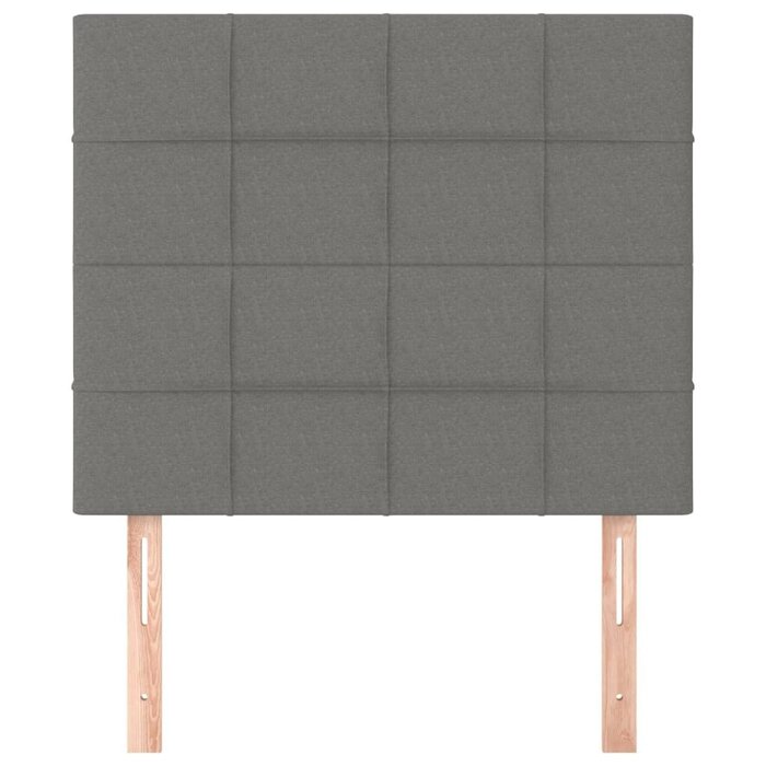 Vidaxl 2er-Set Bettkopfteil 90x78/88cm Dunkelgrau - bis zu 34% Rabatt