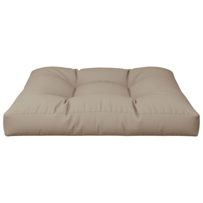 Vidaxl Palettenkissen 70x70x12 cm Taupe - Jetzt bis zu 28% Rabatt sichern