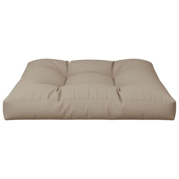 Vidaxl Palettenkissen 70x70x12 cm Taupe - Jetzt bis zu 28% Rabatt sichern