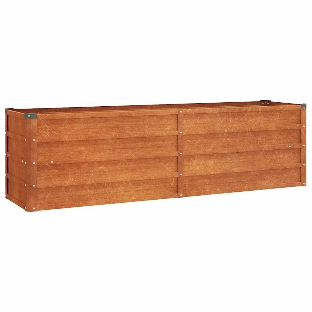 Vidaxl Hochbeet aus Cortenstahl 160x40x45 cm - Jetzt bis zu 33% sparen