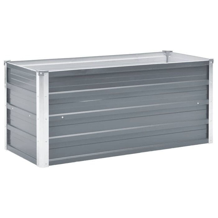 Vidaxl Robustes Hochbeet aus verzinktem Stahl, 100x40x45 cm - bis zu 27% sparen