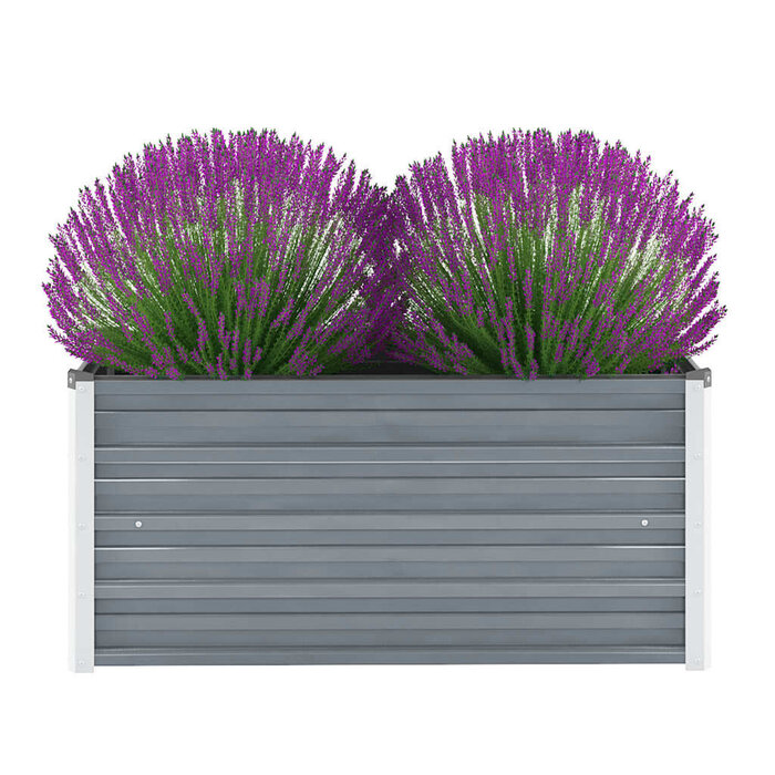 Vidaxl Robustes Hochbeet aus verzinktem Stahl, 100x40x45 cm - bis zu 27% sparen