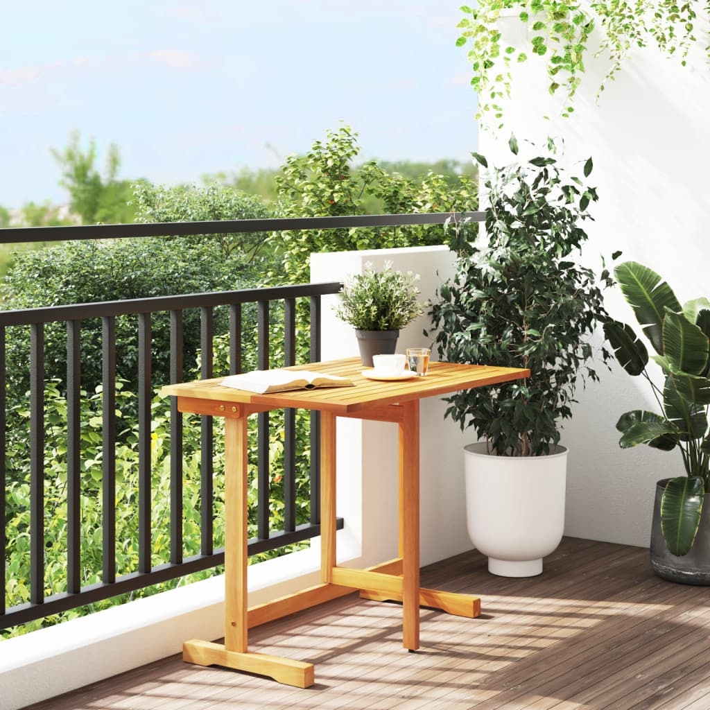 Vidaxl Klappbarer Balkontisch aus Akazienholz 90x60cm - bis zu 34% Rabatt