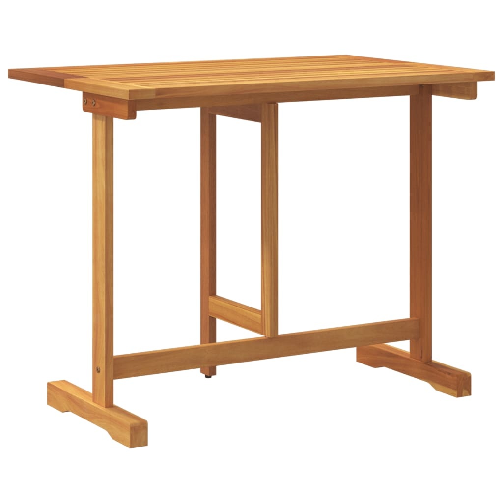 Vidaxl Klappbarer Balkontisch aus Akazienholz 90x60cm - bis zu 34% Rabatt