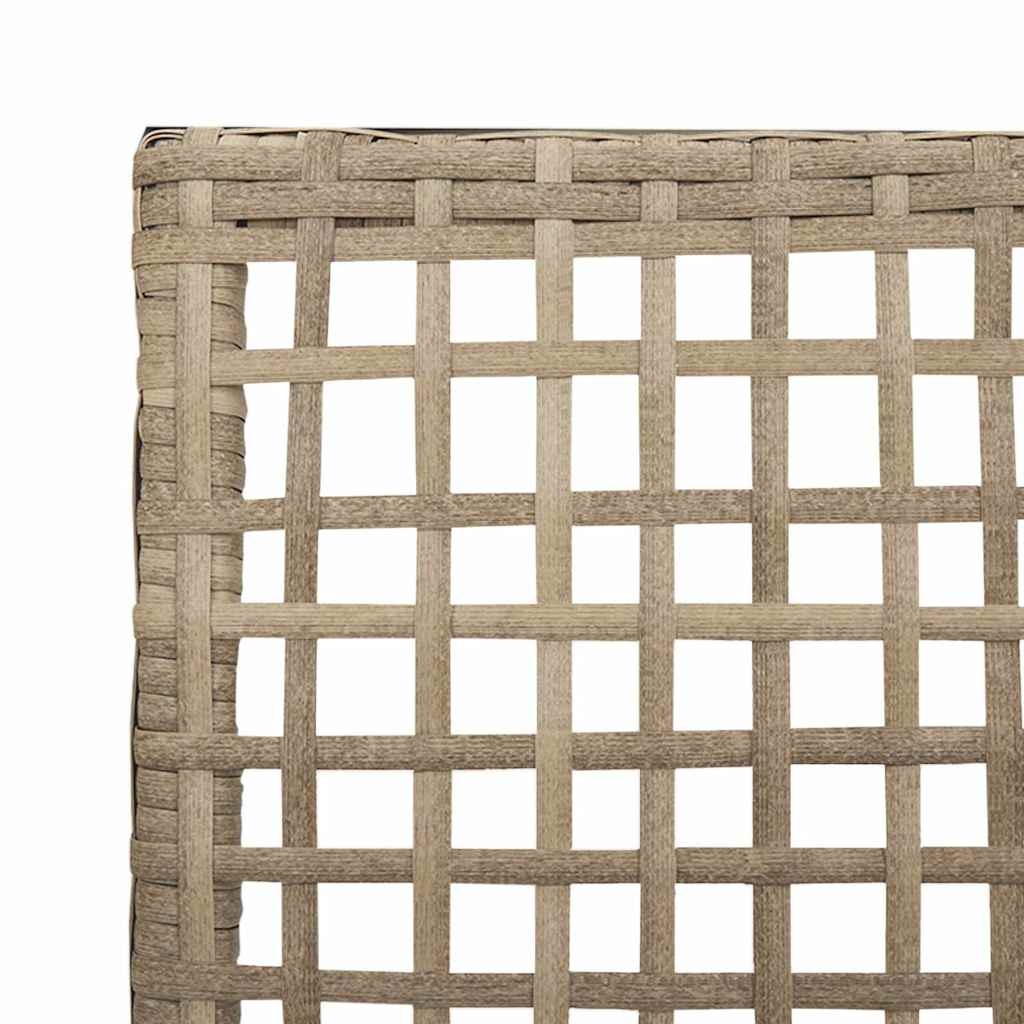 Vidaxl Poly-Rattan Gartenstuhl 2er-Set - Beige - bis zu 34% sparen