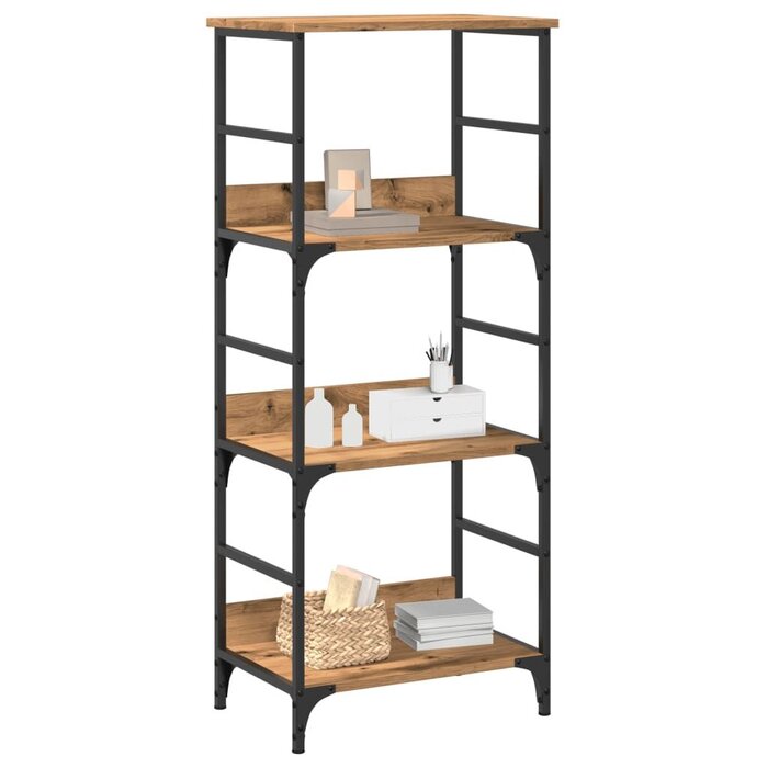 Vidaxl Bücherregal in Artisan-Eiche 50x33x117,5 cm - Jetzt bis zu 34% Rabatt