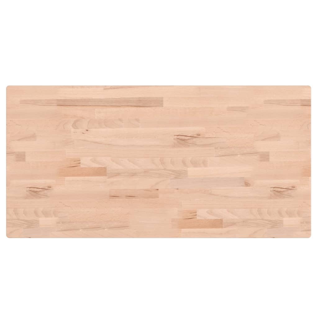 Vidaxl Massive Buchenholz-Tischplatte 80x40 cm - Outlet-Angebot bis zu 33% sparen