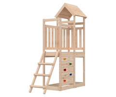 Vidaxl Spielturm aus Kiefernholz - Kletterspaß für den Garten - bis zu 35% Rabatt