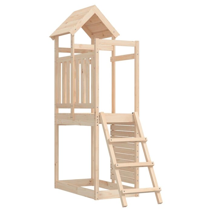 Vidaxl Spielturm aus Kiefernholz - Kletterspaß für den Garten - bis zu 35% Rabatt