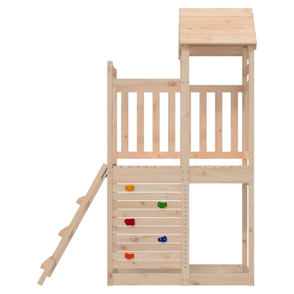 Vidaxl Spielturm aus Kiefernholz - Kletterspaß für den Garten - bis zu 35% Rabatt
