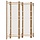 Spanische Wand 5-Panel 200x180 cm Bambus Creme - bis zu 35% Rabatt