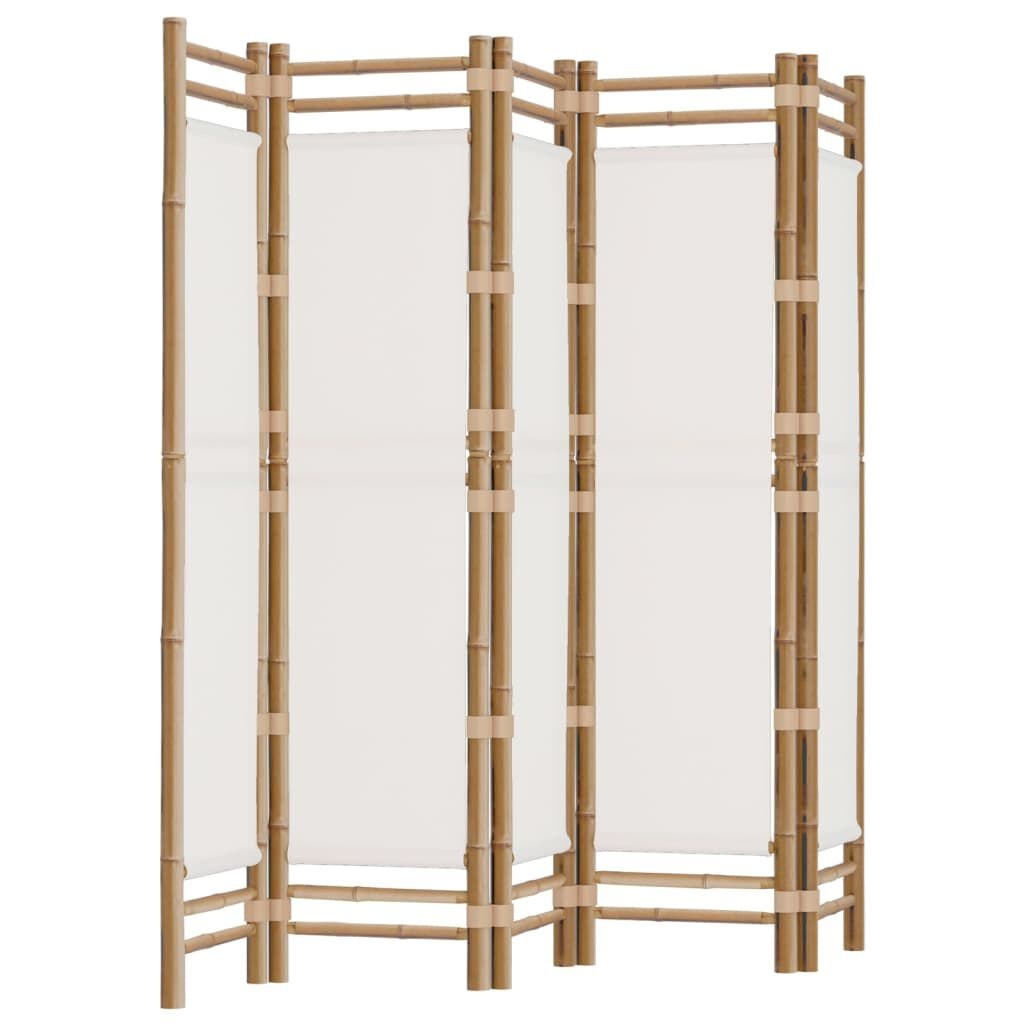 Vidaxl Spanische Wand 5-Panel 200x180 cm Bambus Creme - bis zu 35% Rabatt
