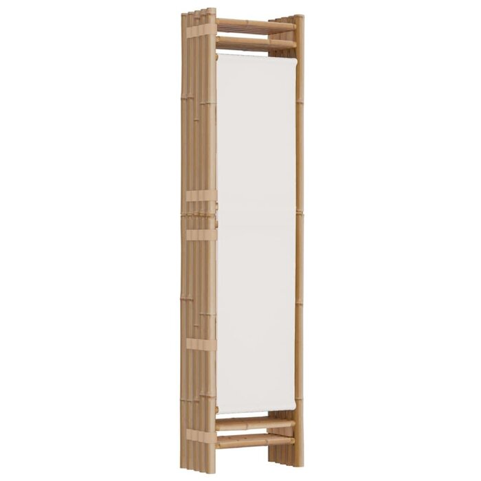Vidaxl Spanische Wand 5-Panel 200x180 cm Bambus Creme - bis zu 35% Rabatt