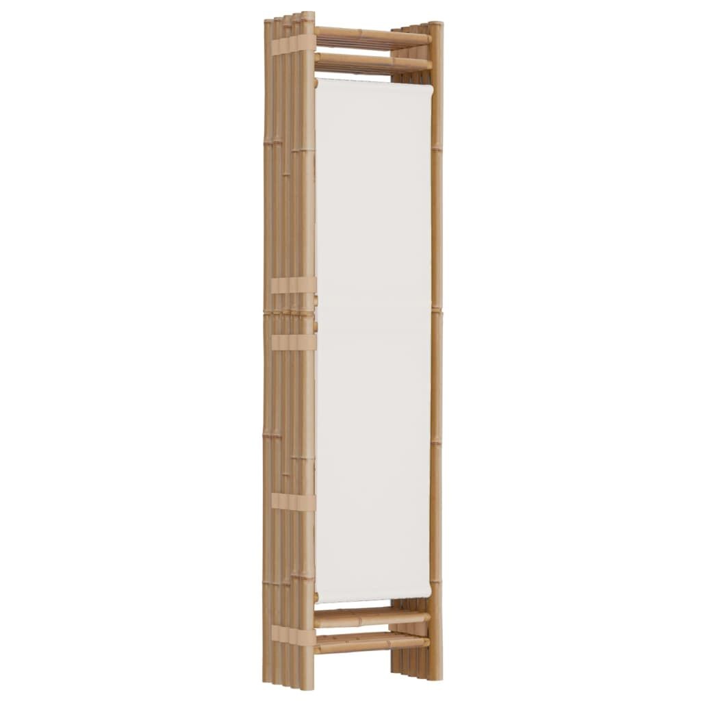 Vidaxl Spanische Wand 5-Panel 200x180 cm Bambus Creme - bis zu 35% Rabatt