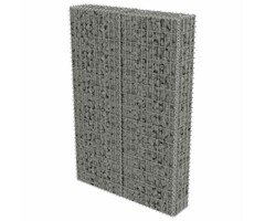 Vidaxl Gabionenwand 100x20x150 cm - Verzinkter Stahl - Outlet bis zu 34% reduziert