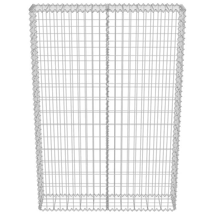 Vidaxl Gabionenwand 100x20x150 cm - Verzinkter Stahl - Outlet bis zu 34% reduziert