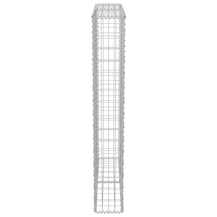 Vidaxl Gabionenwand 100x20x150 cm - Verzinkter Stahl - Outlet bis zu 34% reduziert
