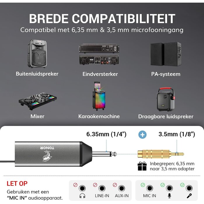 Drahtloses UHF-Mikrofon-Set mit 2 Mikrofonen - jetzt bis zu 60% sparen