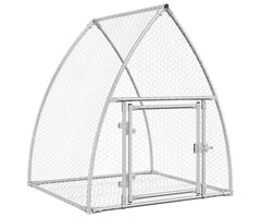 Vidaxl Geräumiger Kleintierstall 105x100x120 cm aus verzinktem Stahl - bis zu 29% Rabatt