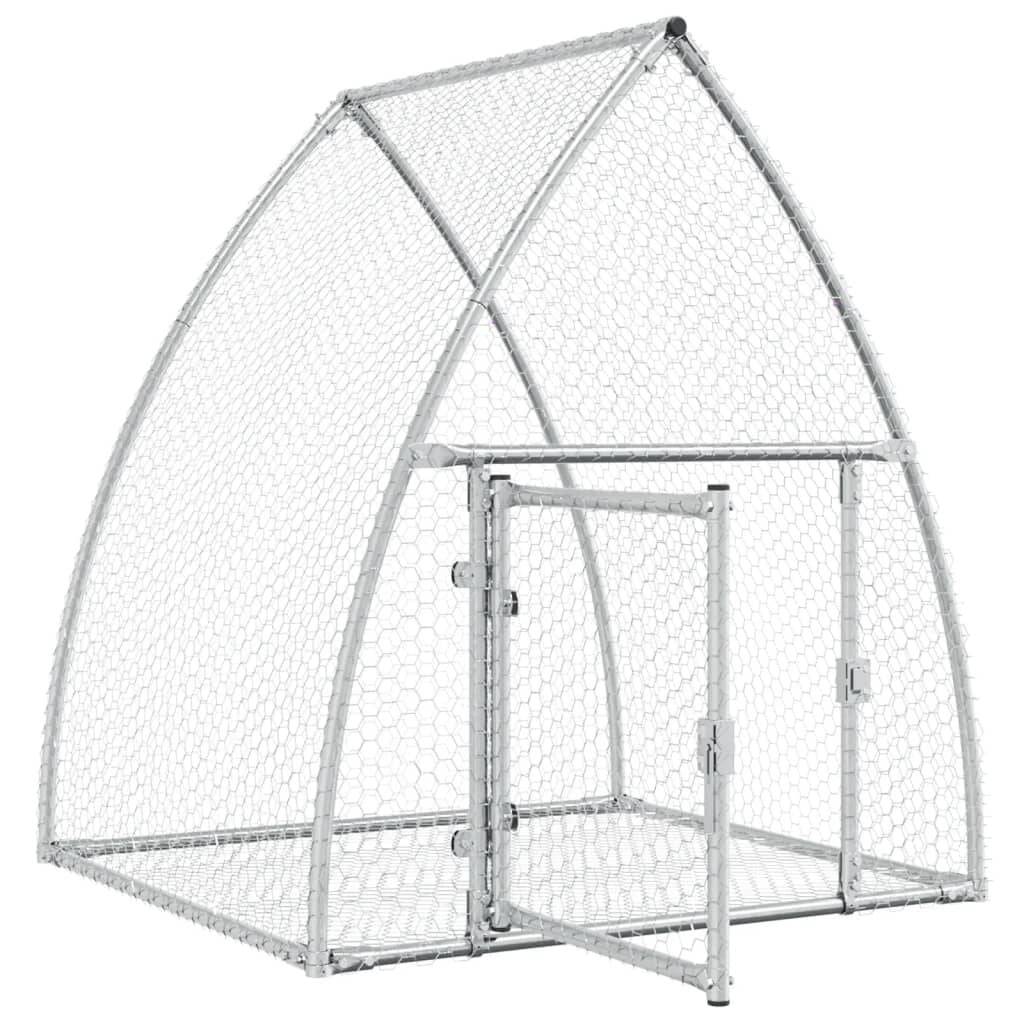 Vidaxl Geräumiger Kleintierstall 105x100x120 cm aus verzinktem Stahl - bis zu 29% Rabatt