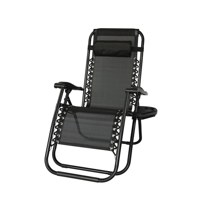 Viking Choice Ergonomische Gartenliege Schwarz - Jetzt bis zu 33% Rabatt sichern