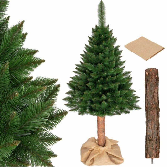 Viking Choice Künstlicher Weihnachtsbaum 160 cm mit Echtholzstamm - bis zu 33% reduziert
