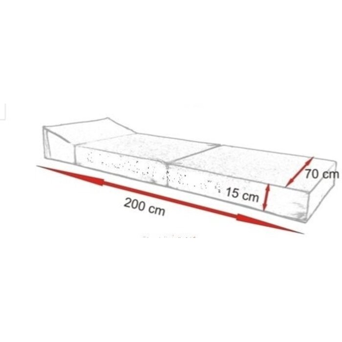Viking Choice Klappmatratze 70x200x15 cm: Kompakt & Vielseitig - jetzt bis zu 34% günstiger