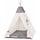 Kindertipi Zebra-Design | 100% Baumwolle | Bis zu 33% Rabatt