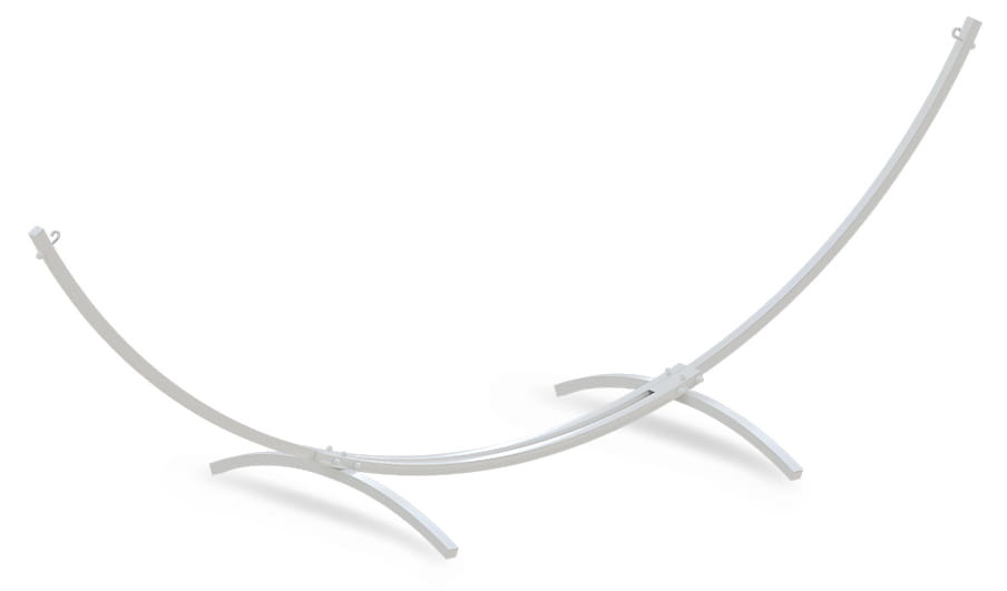 Viking Choice Hängemattengestell weiß 363x130cm bis 220kg - bis zu 34% Rabatt