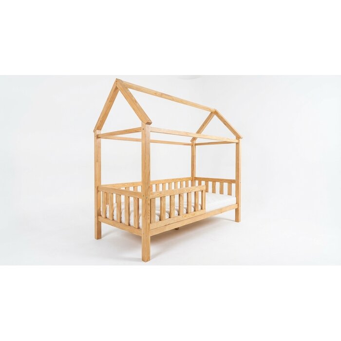 Viking Choice Hausbett 80x160 cm aus Kiefernholz - Natur inkl. Lattenrost - bis zu 35% Rabatt