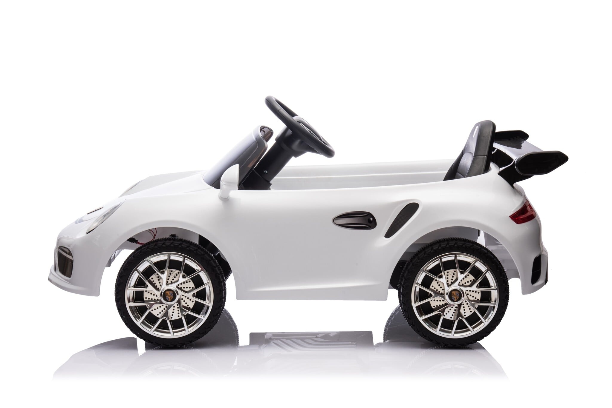 Viking Choice Elektrisches Kinderauto Weiß - Mit Fernbedienung & Bluetooth, bis zu 34% sparen