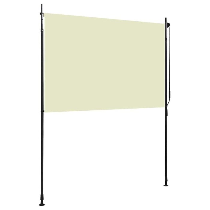Vidaxl Außenrollo 200x270 cm Creme mit Kurbel - Jetzt bis zu 38% sparen
