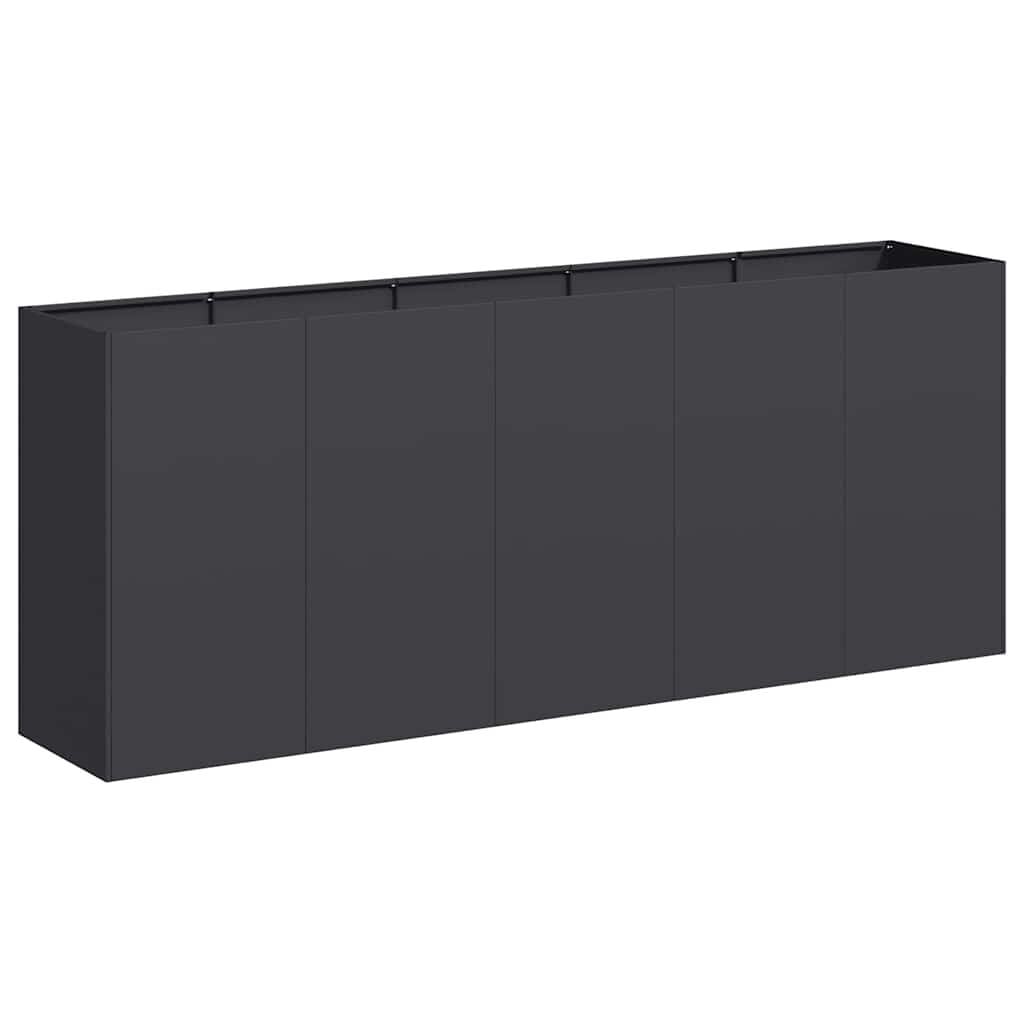 Vidaxl Großer Pflanzkübel aus Stahl 200x40x80cm - jetzt bis zu 26% Rabatt sichern