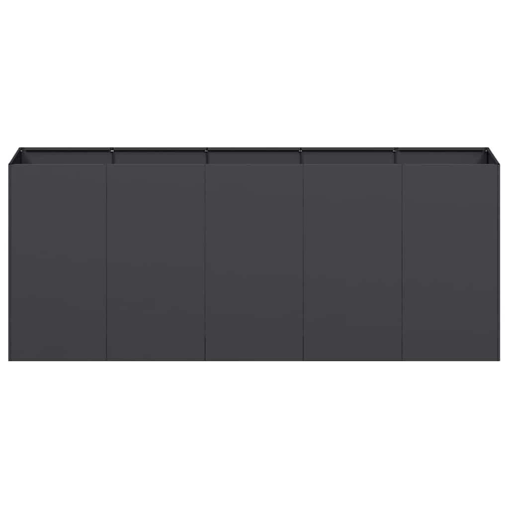 Vidaxl Großer Pflanzkübel aus Stahl 200x40x80cm - jetzt bis zu 26% Rabatt sichern