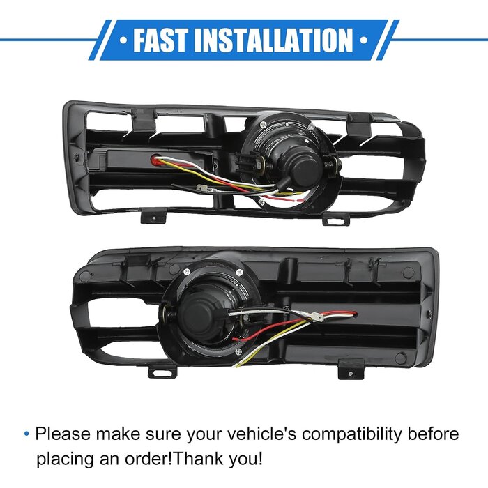 Frontstoßstangengrill mit LED für VW Golf 1997-2004 - bis zu 79% Rabatt