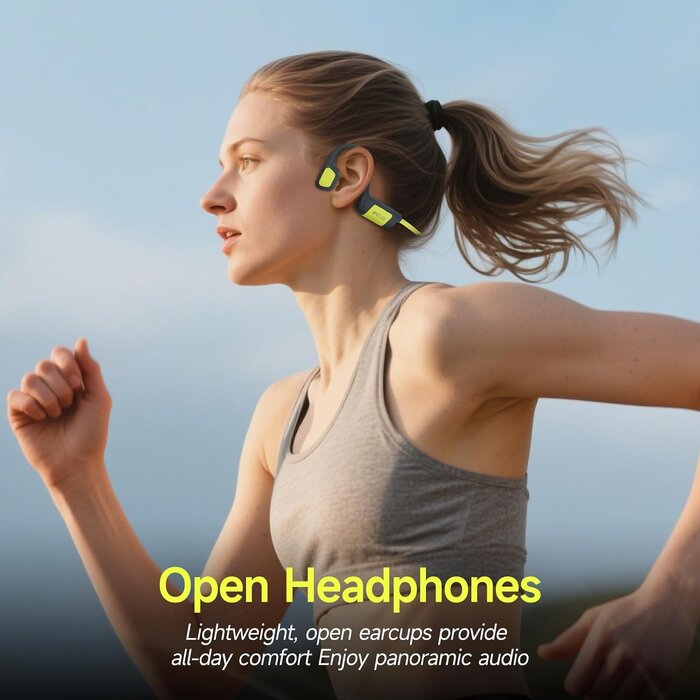 Knochenschall-Kopfhörer IP68, 32GB MP3, Bluetooth 5.4 - bis zu 41% günstiger