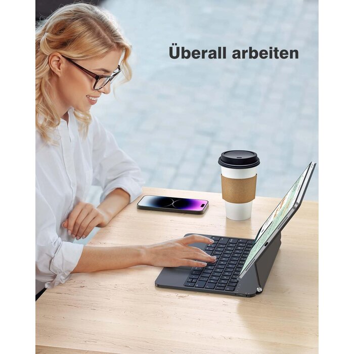 iPad Tastaturhülle mit Trackpad für 11 Zoll - Jetzt bis zu 34% günstiger!
