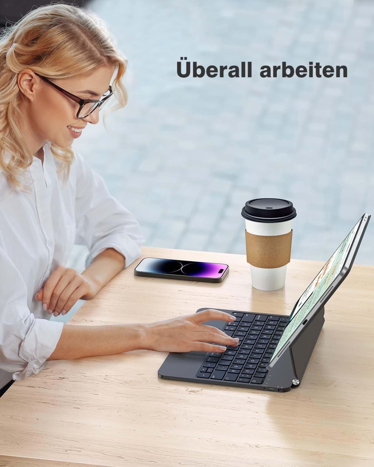 iPad Tastaturhülle mit Trackpad für 11 Zoll - Jetzt bis zu 34% günstiger!