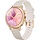Elegante Damen Smartwatch, AMOLED Fitness-Tracker, Beige - bis zu 28% Rabatt