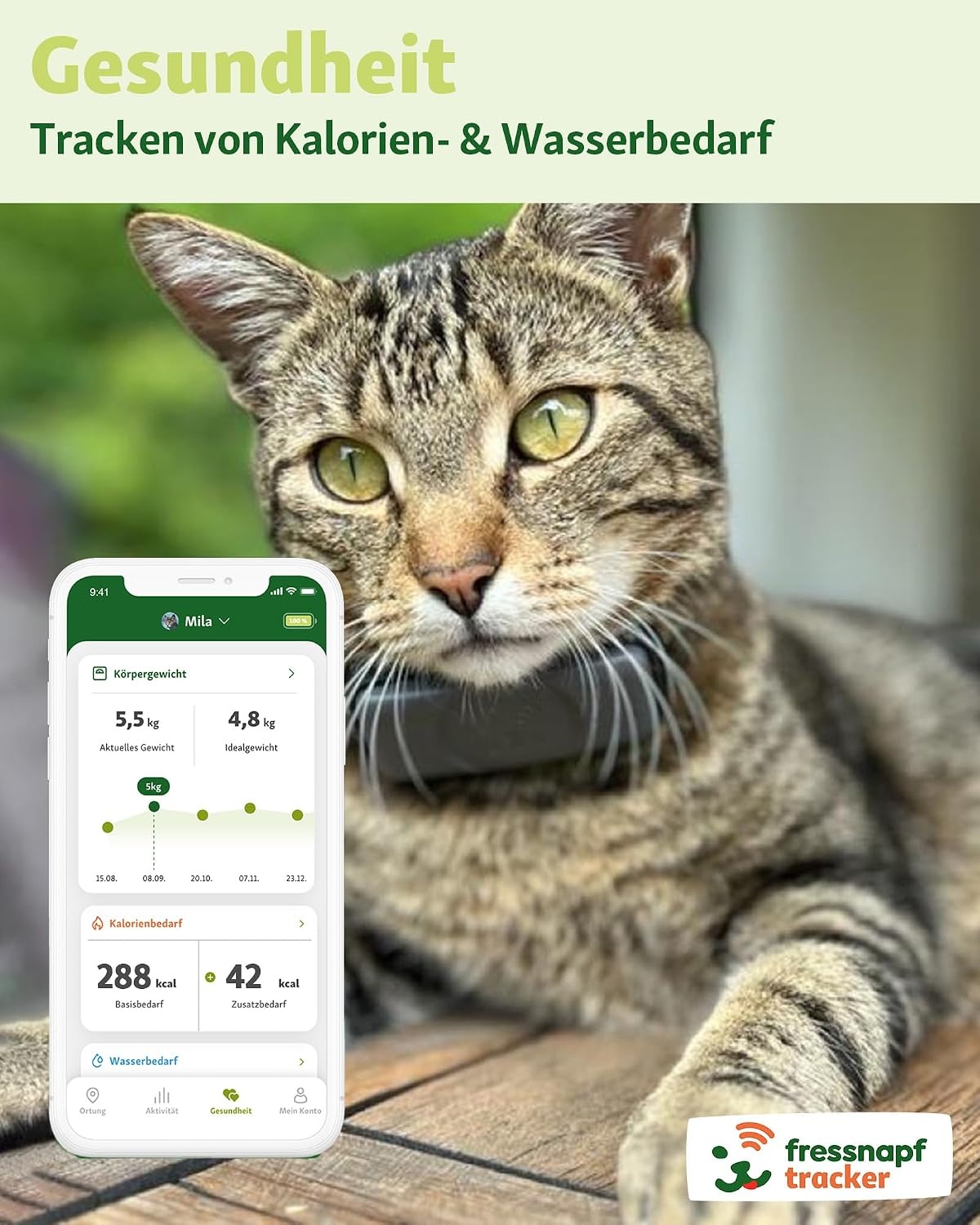 GPS-Tracker für Katzen - 2. Generation - bis zu 29% Rabatt im Outlet