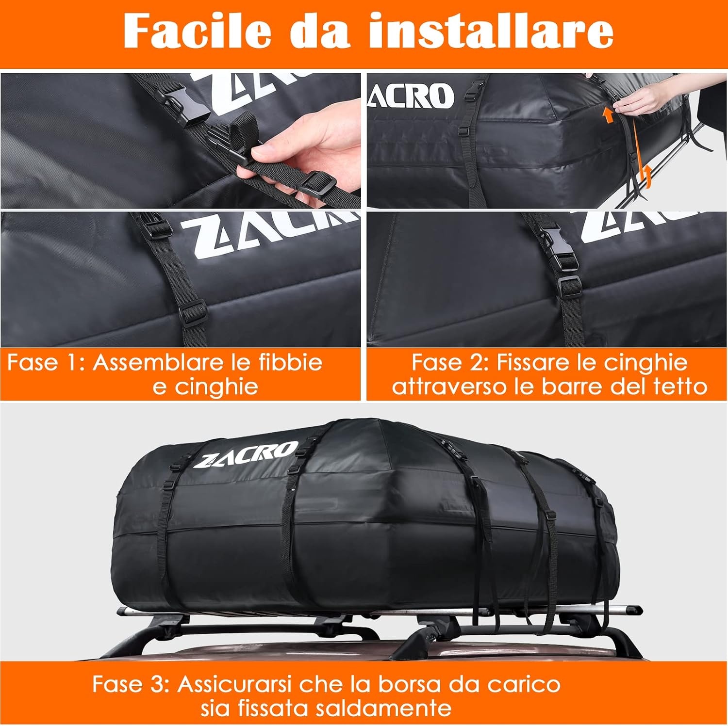 Wasserdichte Dachtasche 425 Liter - Platzsparend & Flexibel - Bis zu 34% Rabatt