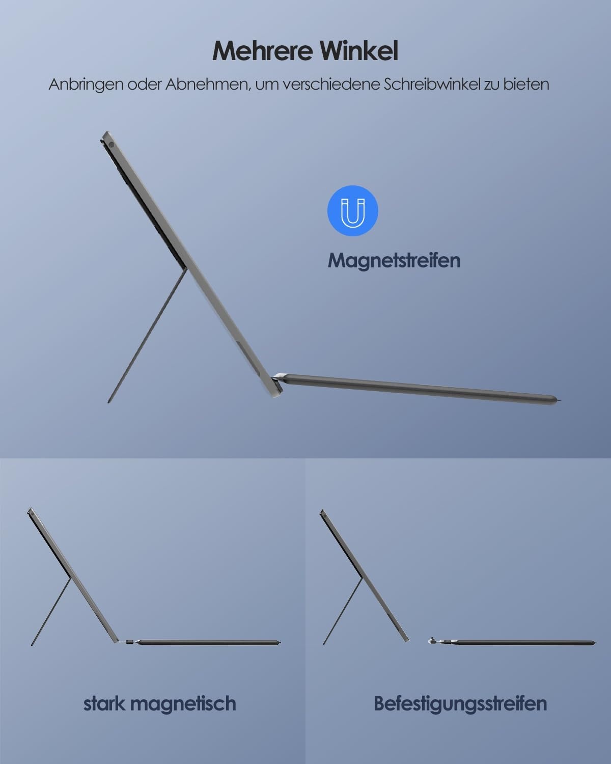 Bluetooth-Tastatur für Surface Pro 8/9/X mit Trackpad - bis zu 33% günstiger