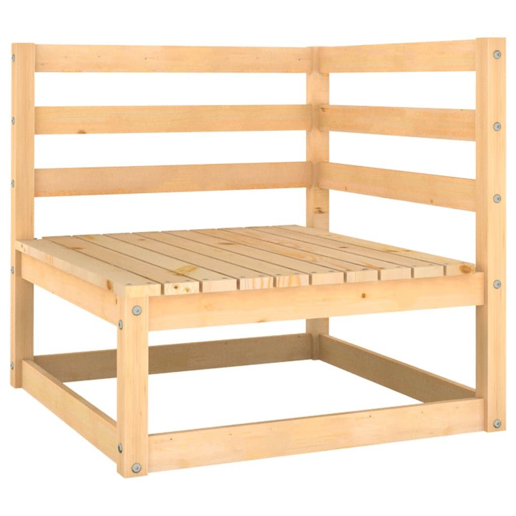 Vidaxl Modulares Loungeset Kiefernholz, Anthrazit - Outlet mit bis zu 35% Rabatt