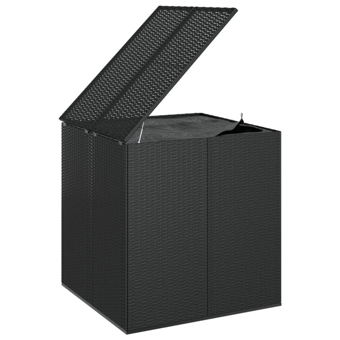 Vidaxl Große Gartenbox aus PE-Rattan 100x97,5x104 cm - bis zu 35% Rabatt