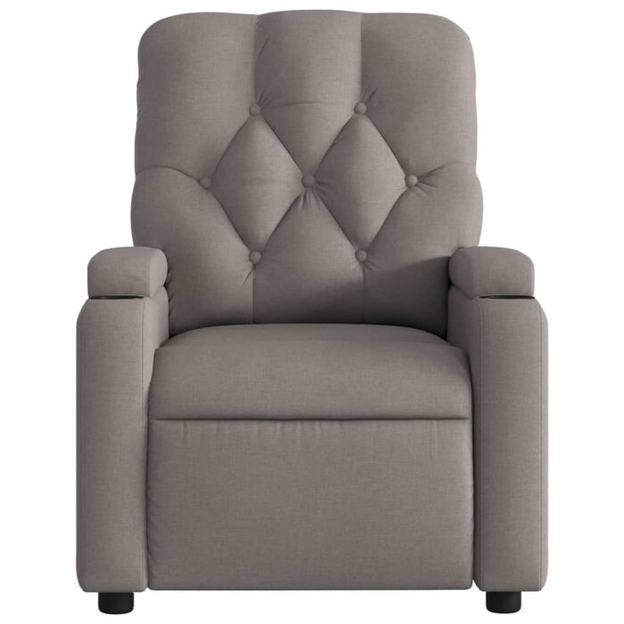 Vidaxl Verstellbarer Massagesessel in Taupe - bis zu 30% Rabatt